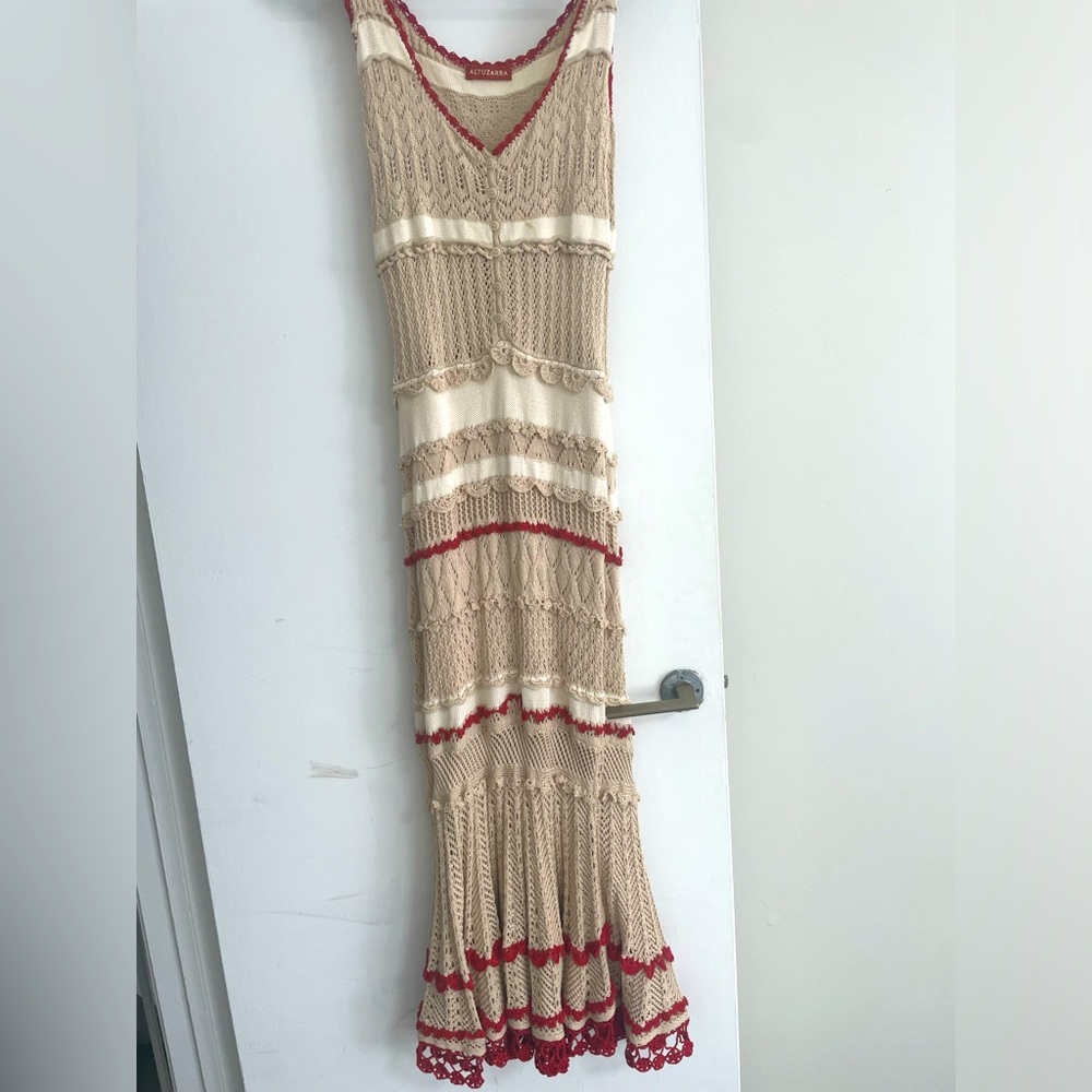 ALTUZARRA Knit maxi dress small medium runway dress - Picture 2 of 6
